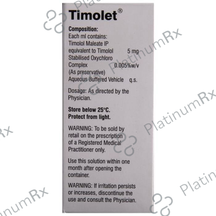 Timolet 0.5% Eye Drop 5ml