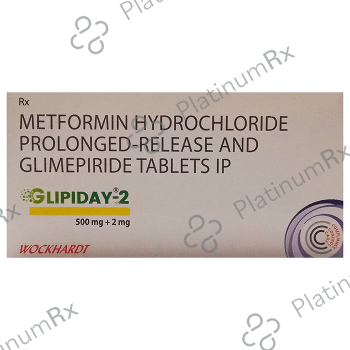 Glipiday 2 Tablet PR
