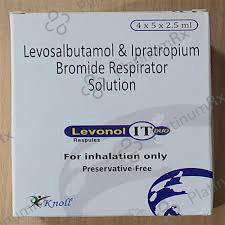 Levonol IT 500mcg/0.63mg Respules 2.5ml (Pack of 5s)