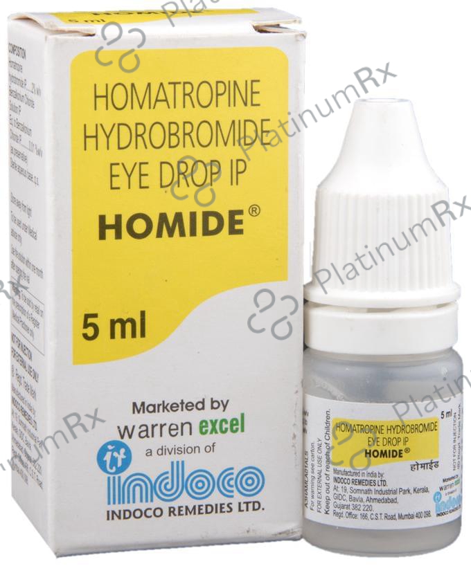 Homide 2% Eye Drop 5ml