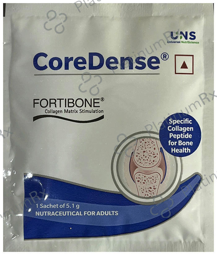 CoreDense Collagen Peptides Sachets (5.1gm Each) 1 Pack