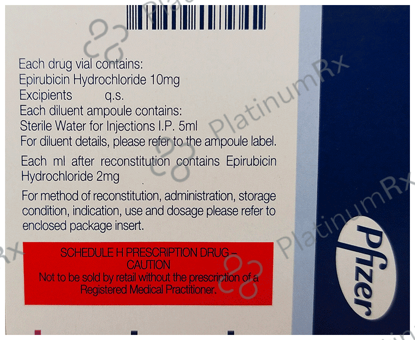 Farmorubicin RD 10mg Injection