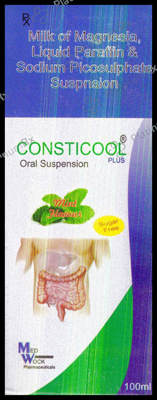 Consticool Plus Oral Suspension Mint Sugar Free 100 Oral Suspension