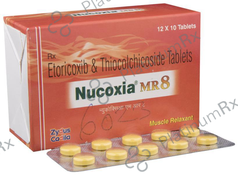 Nucoxia MR 60/8mg Tablet 10s