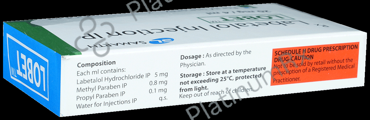Lobet 20mg Injection