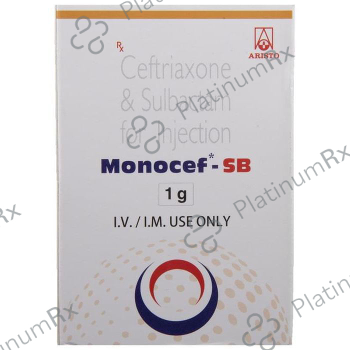 Monocef SB 1.5gm Injection 1s
