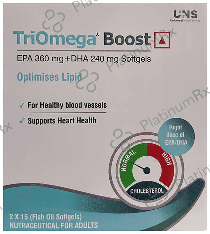 Triomega Boost Softgel Capsule (15 Each)