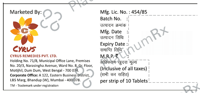 Affitor 10mg Tablet