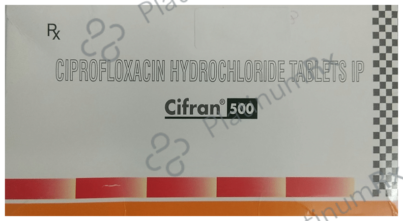 Cifran 500mg Tablet 10s