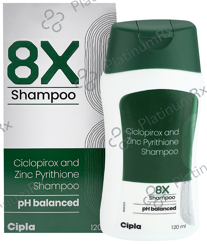 8X Shampoo 120ml