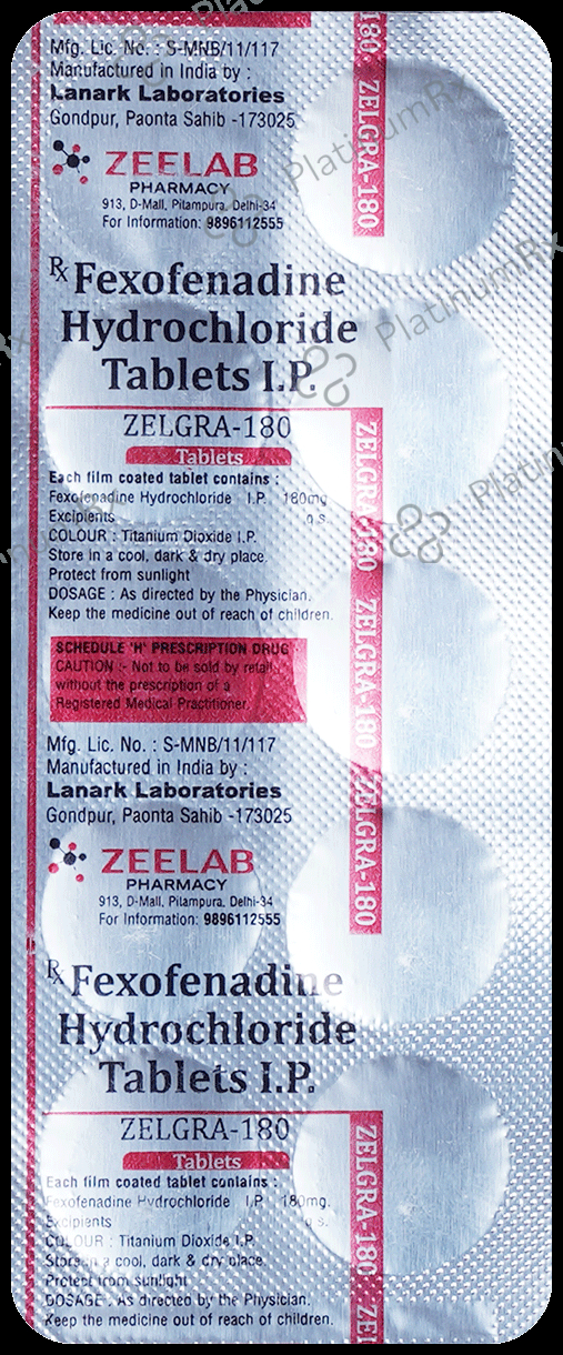 Zelgra 180 Tablet
