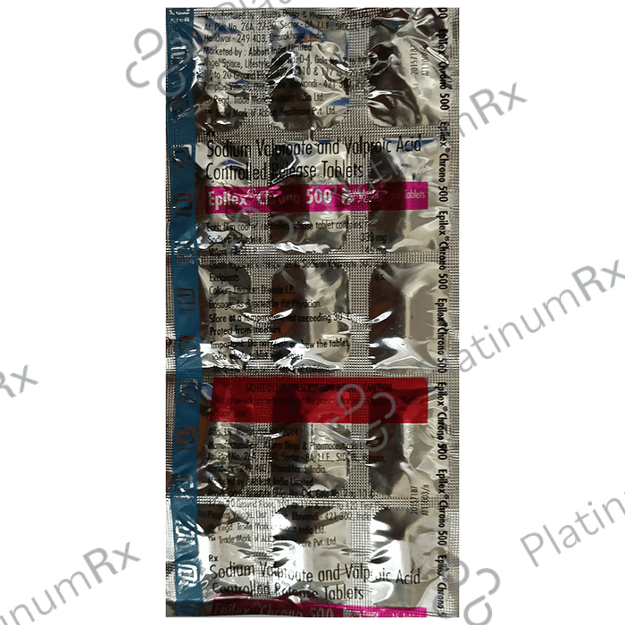 Epilex Chrono 500 Eazy Glide Tablet CR