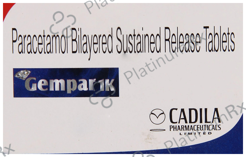 Gempar 1K 1000mg Tablet 10s