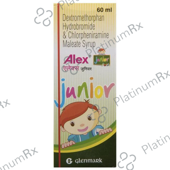 Alex Junior 2/5mg Syrup 60ml