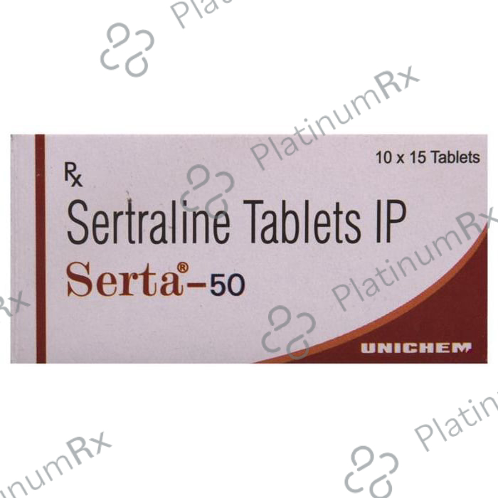Serta 50mg Tablet 15s