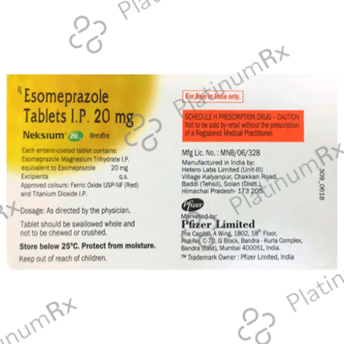 Neksium 20 Tablet 10 Tablet