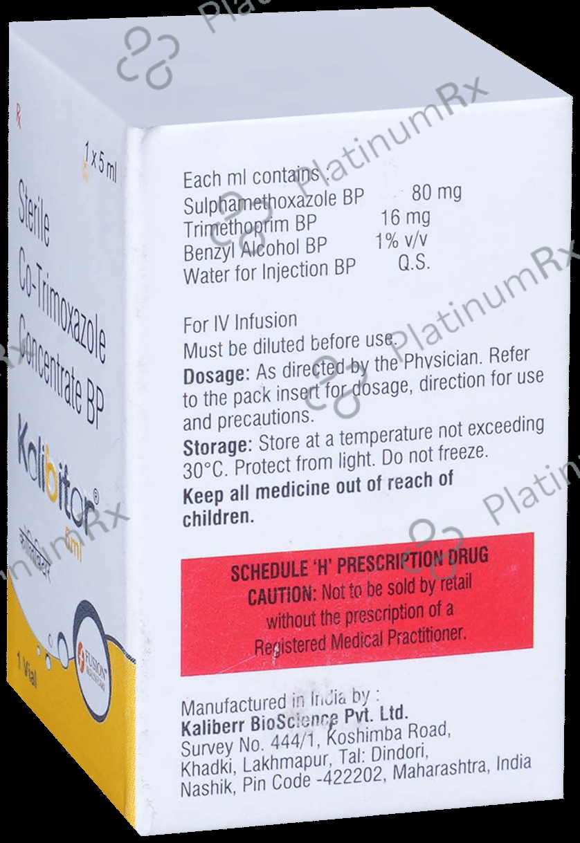 Kolibitor Solution for Infusion 5 Solution for Infusion