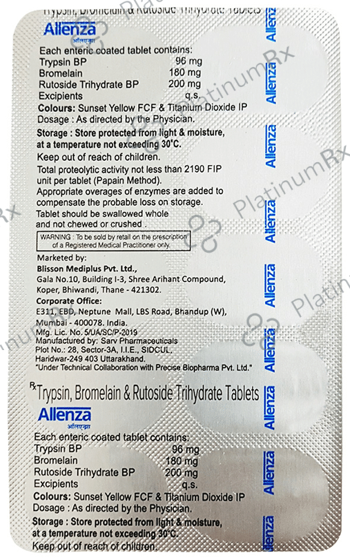 Allenza Tablet