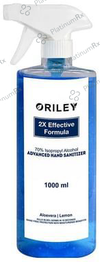 Oriley 2X Effective Formula Advanced Hand Sanitizer 1000 Sanitizer