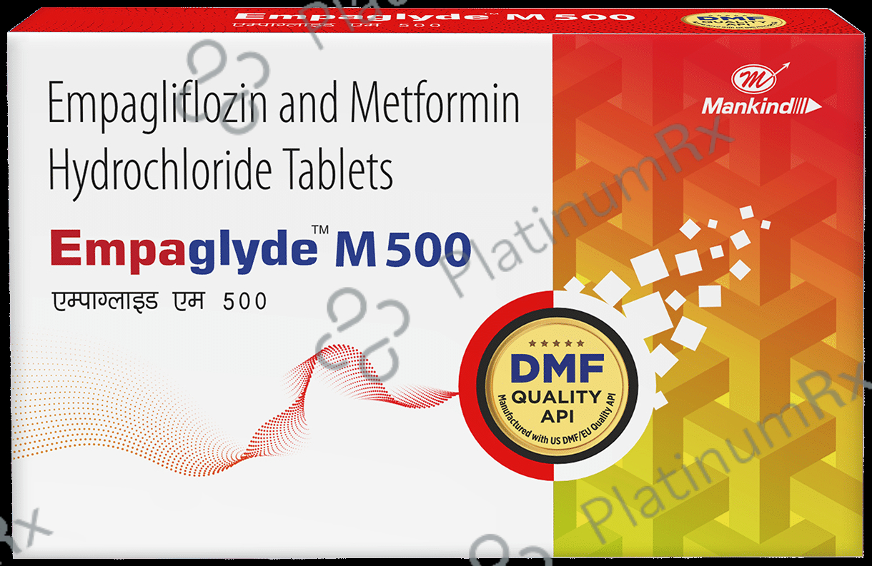 Empaglyde M 500mg Tablet 10s