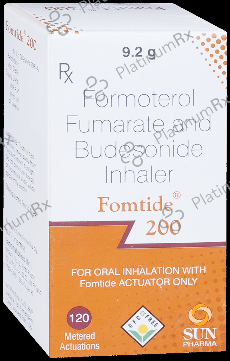 Fomtide 200/6mcg Inhaler 120MDI