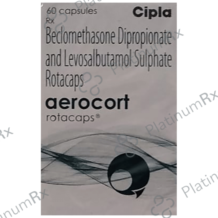 Aerocort 100/100mcg Rotacap 60s