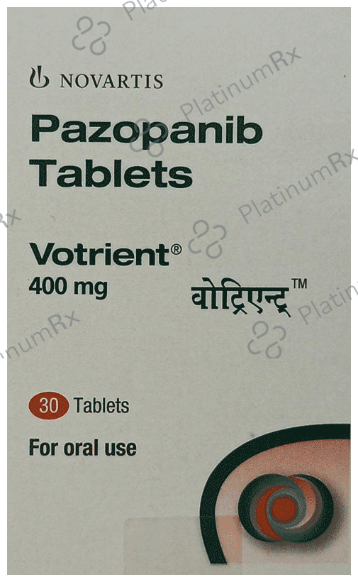 Votrient 400mg Tablet