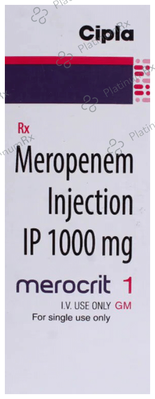 Merocrit 1gm Injection 1gm