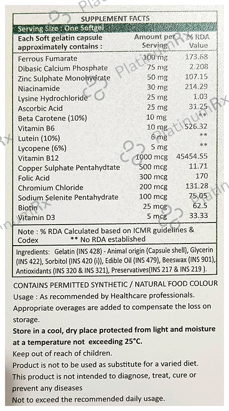 Add Multivita Soft Gelatin Capsule