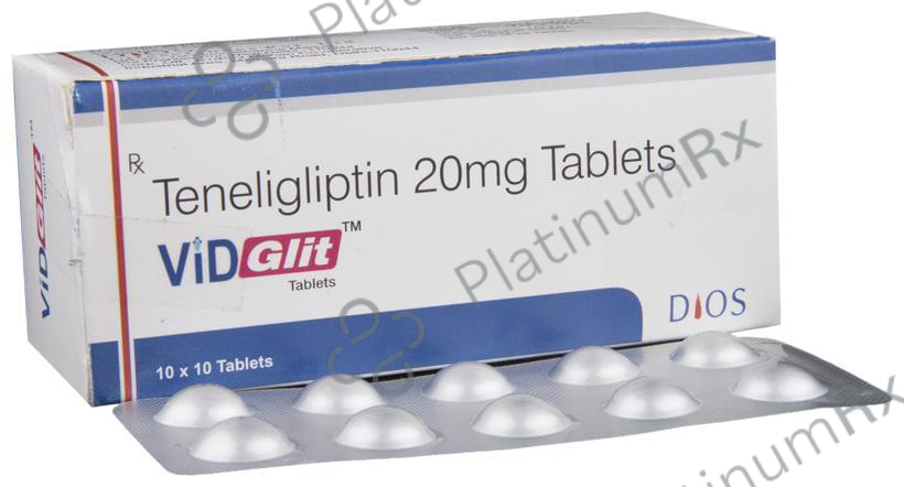 Vidglit 20mg Tablet 10s
