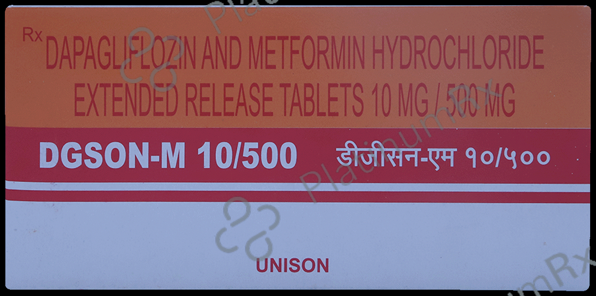 Dgson M 10/500mg Tablet 10s
