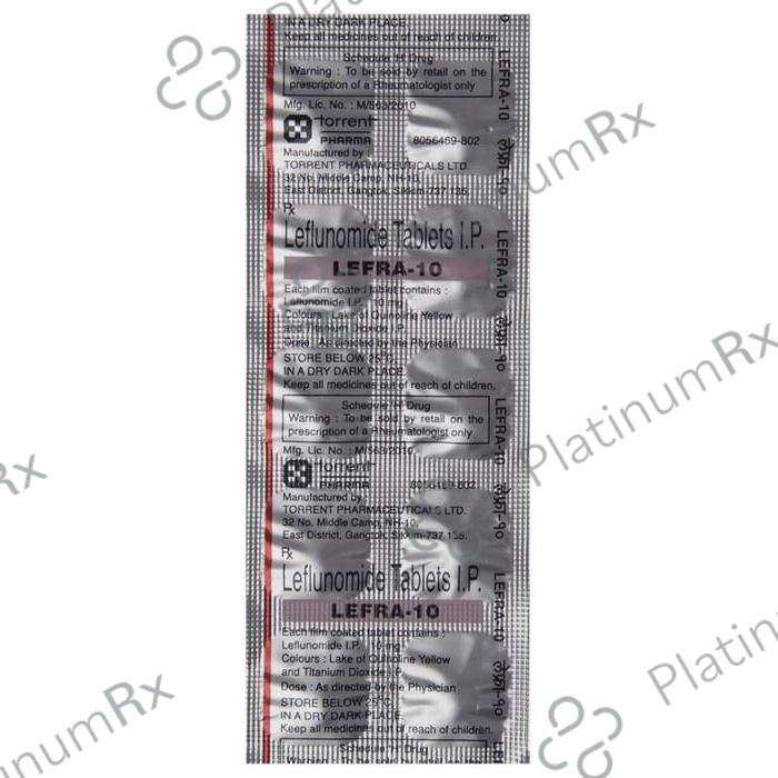 Lefra 10mg Tablet 10s