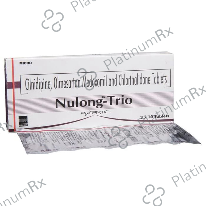 Nulong Trio 12.5/10/20mg Tablet 10s