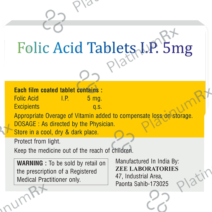 Folizee 5mg Tablet