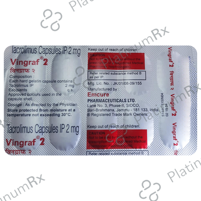 Vingraf 2mg Capsule