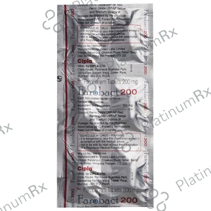 Farobact 200mg Tablet 10s
