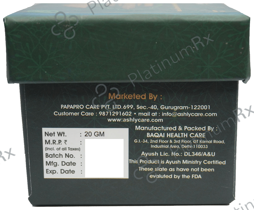 Ashly Care Pure Himalyan Shilajit