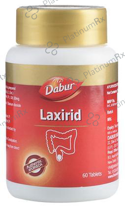 Dabur Laxirid Tablet - Eases Constipation