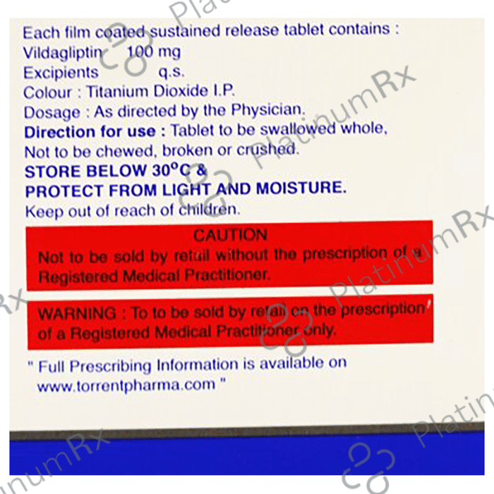 Torglip OD 100mg Tablet SR 10s