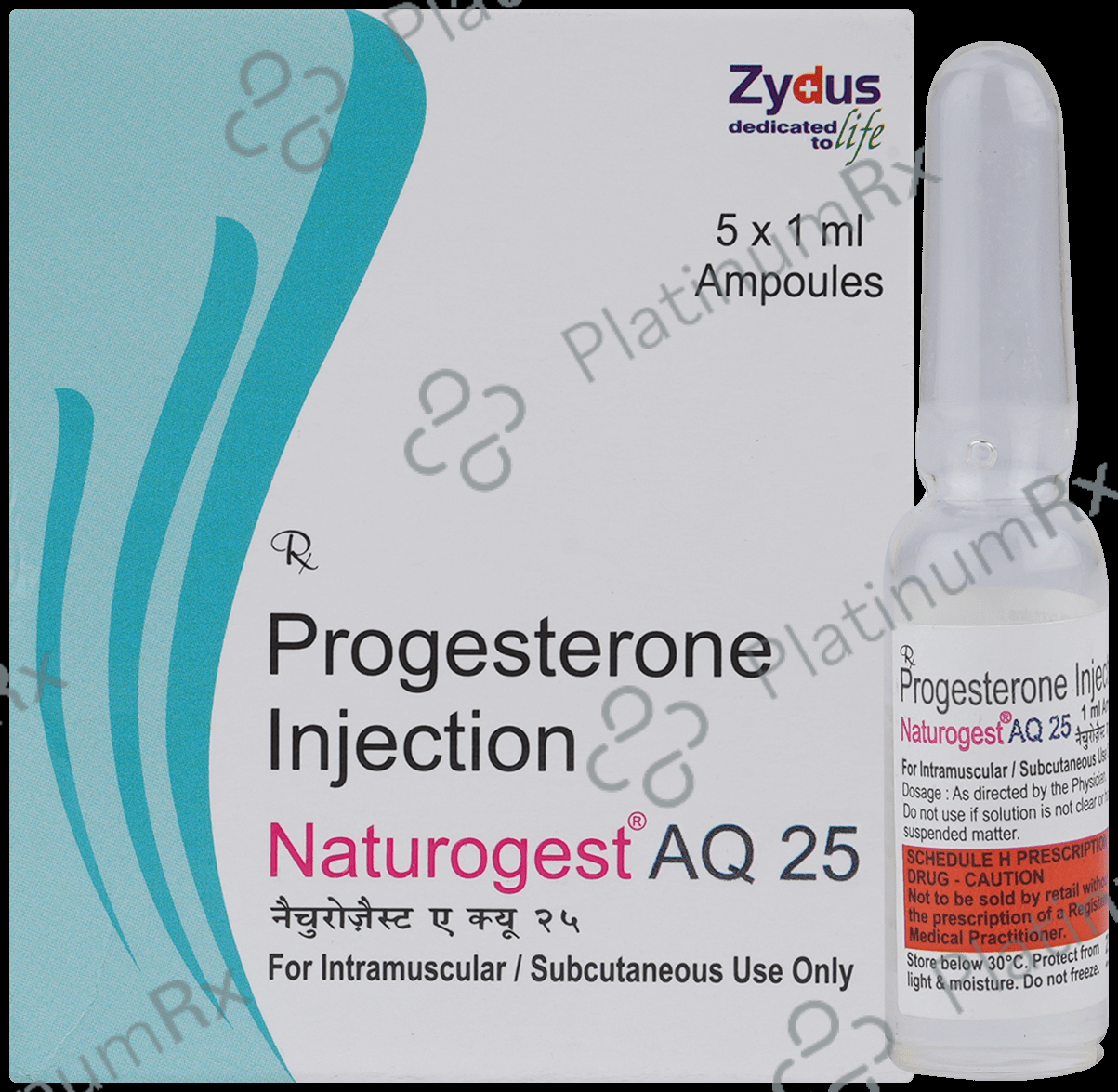 Naturogest AQ 25mg Injection 1ml