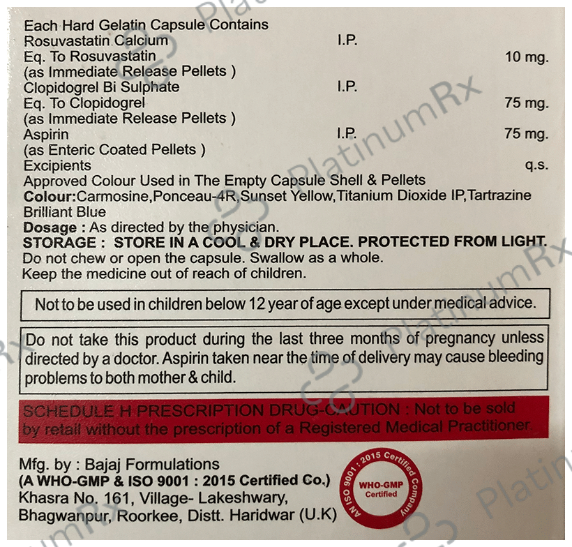 Rostrip-Gold 10 Capsule IR