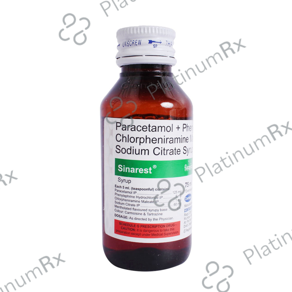 Sinarest Syrup 75ml