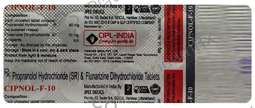 Cipnol-F 10 Tablet SR