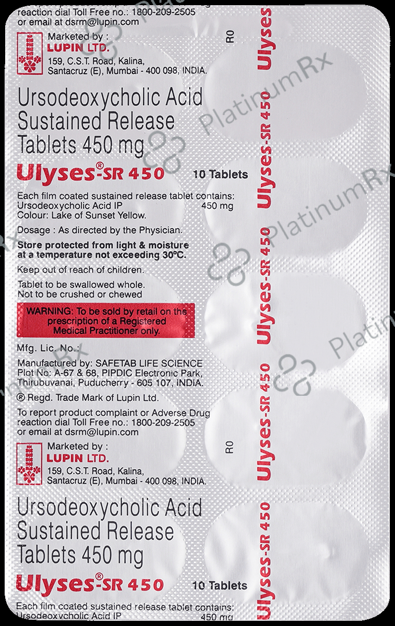 Ulyses SR 450mg Tablet 10s