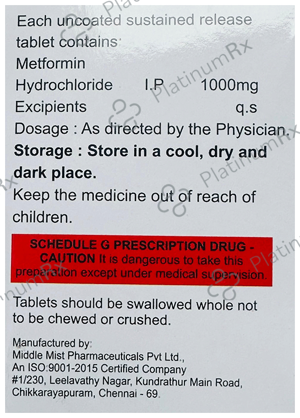 Glyshield SR 1000 Tablet