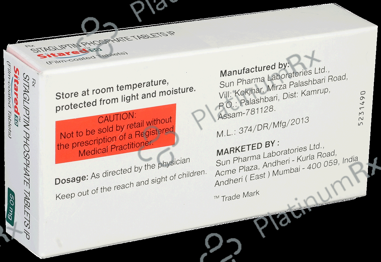 Sitared 50 Tablet