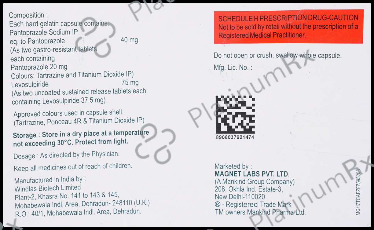 Volapride Plus 75/40mg Capsule SR 10s