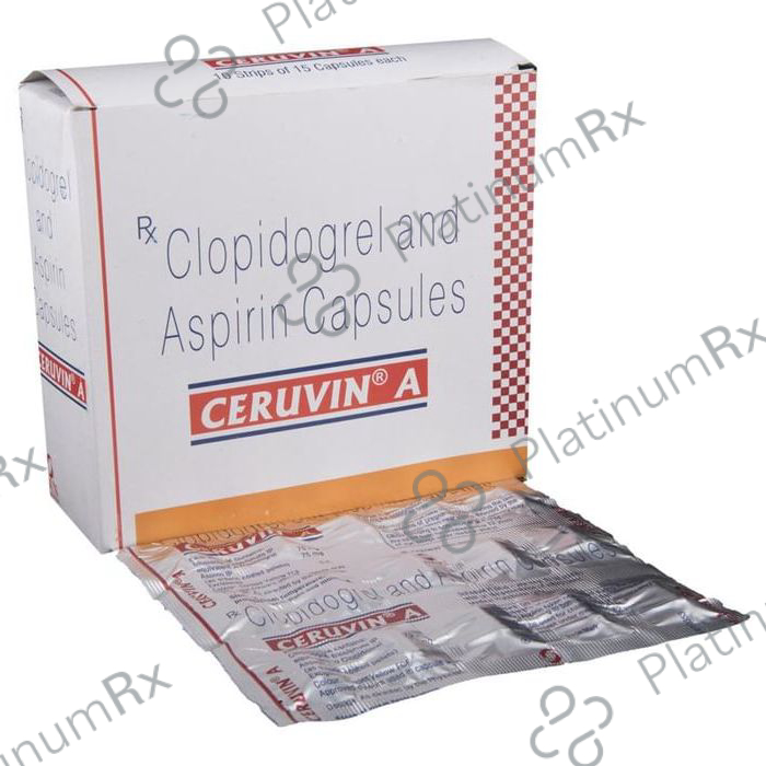 Ceruvin A 75mg/75mg Capsule