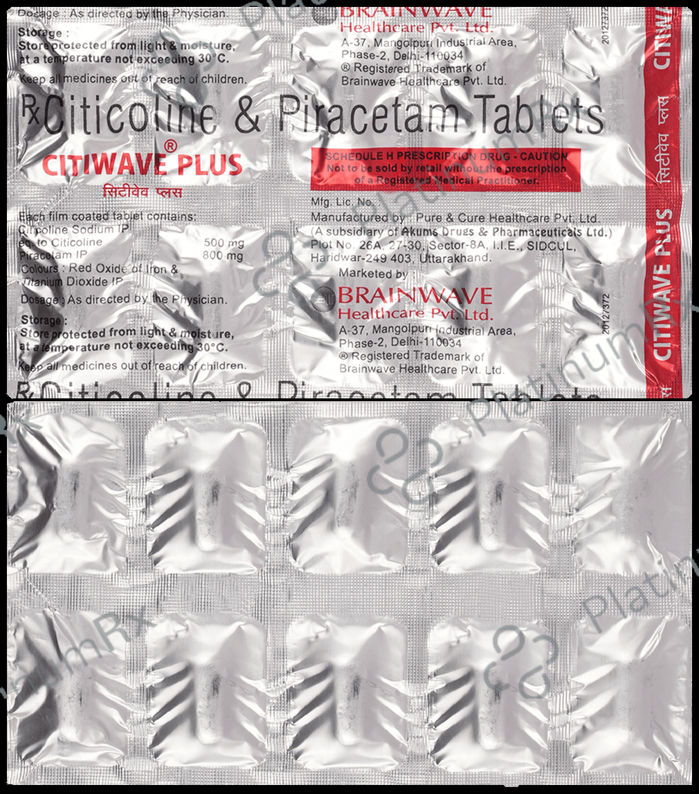 Citiwave Plus 500mg/800mg Tablet