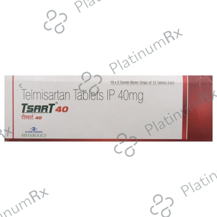 Tsart 40mg Tablet 15s